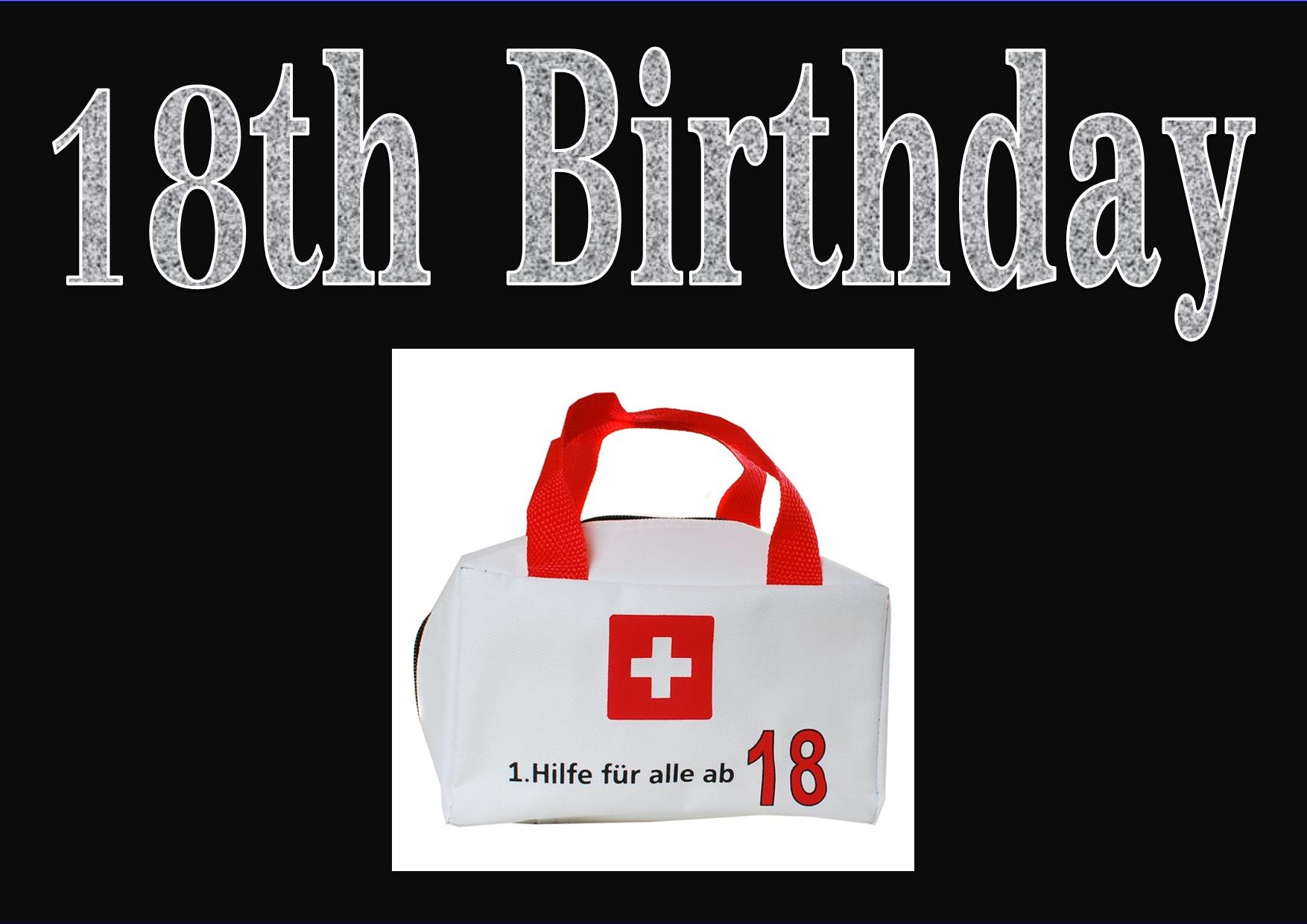 Titel 18th birthday