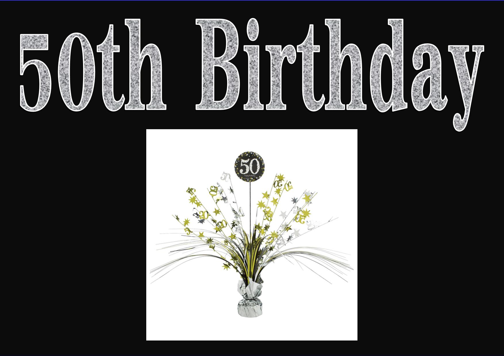Titel 50th birthday