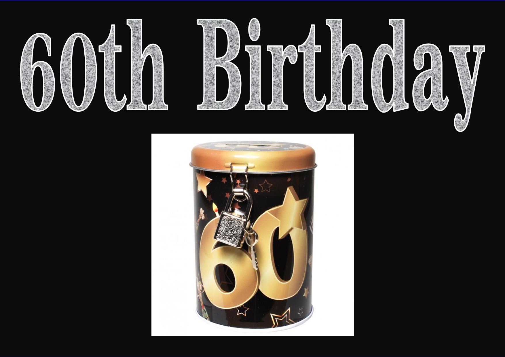 Titel 60th birthday