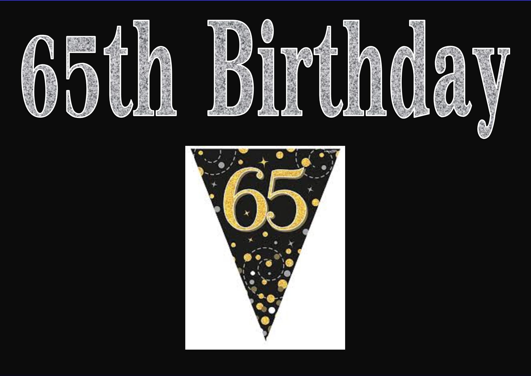 Titel 65th birthday