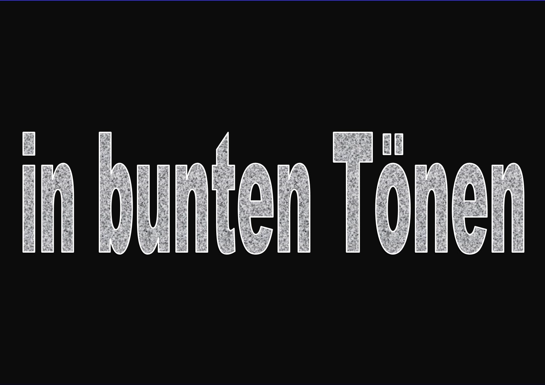 Titel Geburtstag in bunten tönen